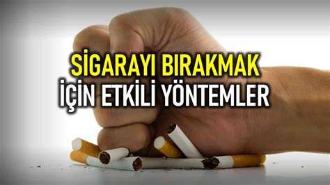 Sigara Nasıl Bırakılır: Sigara Bırakma Yöntemleri