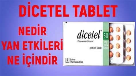 Dicetel ne için kullanılır?